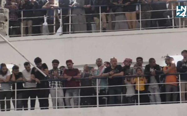 Un bateau avec 1687 civils fuyant le Soudan arrive en Arabie saoudite