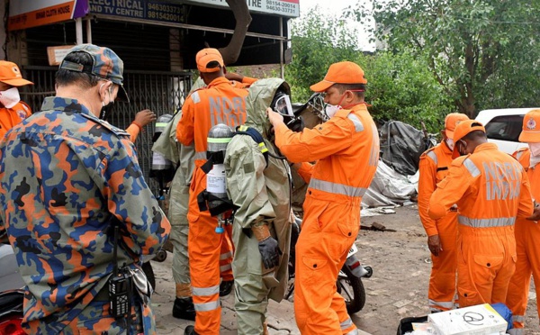 Inde: 11 morts à la suite d'une fuite de gaz dans une zone industrielle