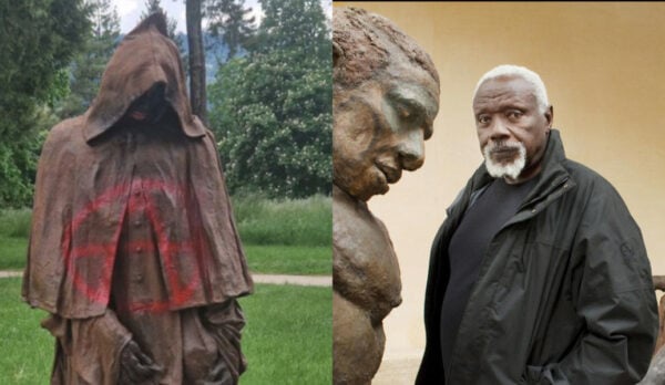 L'Homme et l'Enfant, une nouvelle sculpture d'Ousmane Sow dégradée à Besançon