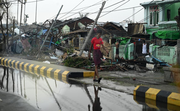 Birmanie: le bilan grimpe à 145 morts après le passage du cyclone Mocha