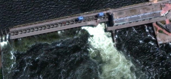 Destruction partielle du barrage de Kakhovka: l'Otan dénonce la « brutalité » de la guerre menée par la Russie