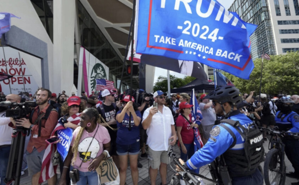 Donald Trump plaide non coupable lors de sa comparution devant la justice fédérale