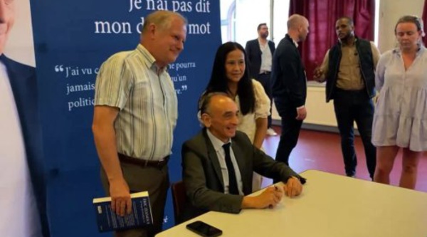 Eric Zemmour au cœur d’une altercation avec un militant CGT... dans un train: “Je vérifie s’il va bien à Limoges”