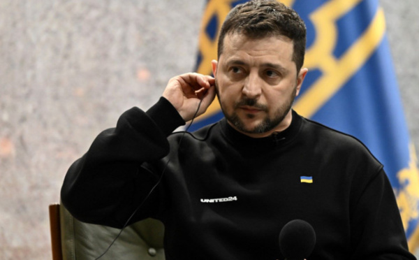 La faiblesse de la Russie est «évidente», déclare le président ukrainien Zelensky