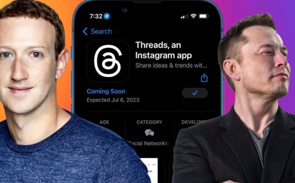 10 millions de comptes créés en 7 heures sur Threads, le rival de Twitter lancé par Meta