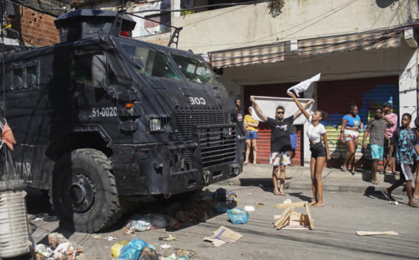 Brésil: au moins 9 morts lors d'une opération policière à Rio de Janeiro