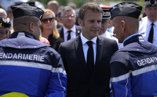 France: Macron annonce 238 nouvelles brigades de gendarmerie, soit plus que les 200 prévues