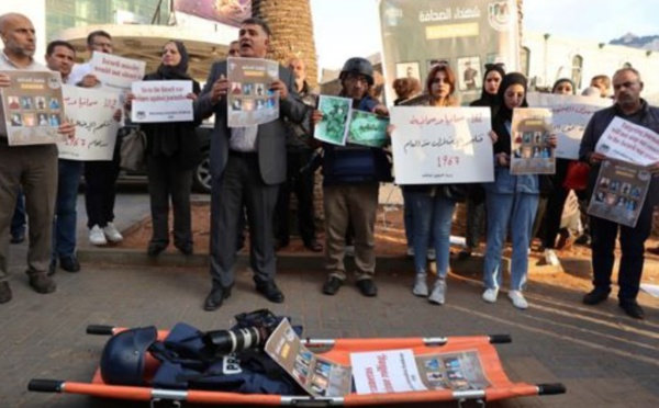Seize (16) journalistes palestiniens ont été tués depuis le début de la guerre à Gaza (syndicat