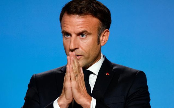 Gaza: le président français Macron demande une «trêve humanitaire»
