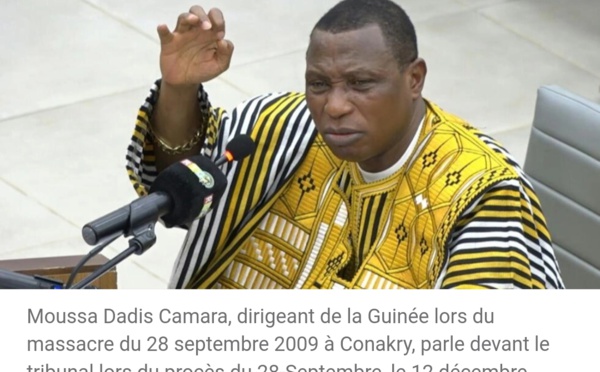 Guinée: Moussa Dadis Camara, ancien chef de la junte, de retour en prison