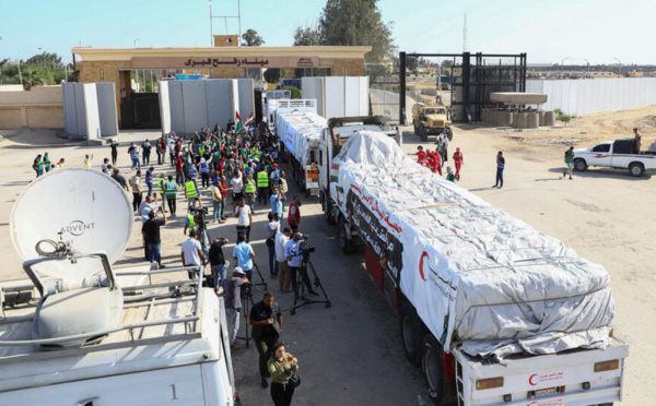 Trêve des affrontements entre Israel et le Hamas: l'aide humanitaire est entré à Gaza