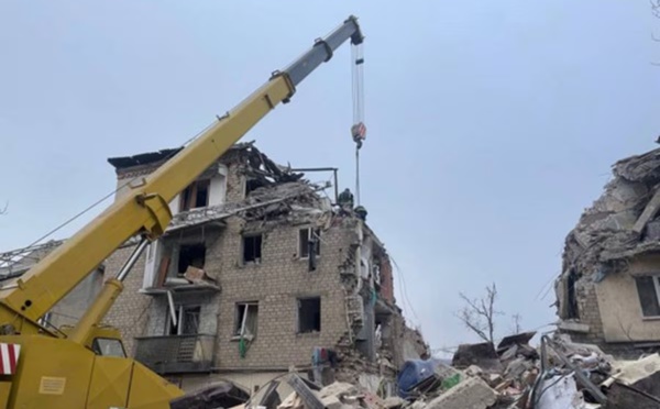 Plus de 170.000 bâtiments endommagés ou détruits en Ukraine depuis le début de la guerre