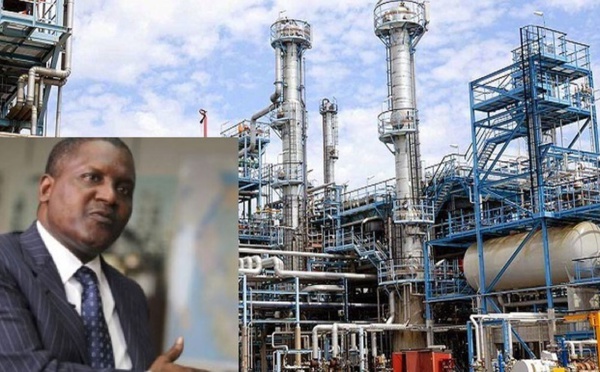 Nigéria : Dangote Refinery reçoit sa première cargaison de brut à raffiner