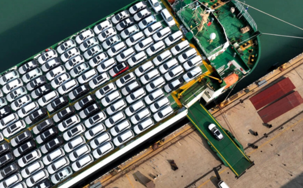 Les exportations chinoises ont piqué du nez en 2023