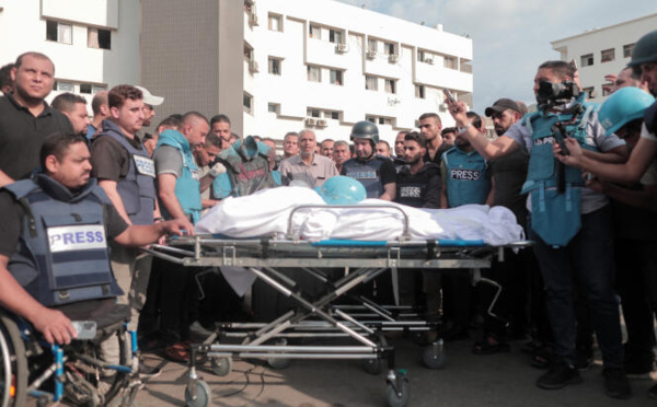 Palestine : au moins quatre-vingt-quinze (95) journalistes et professionnels des médias tués à Gaza