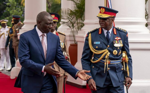 Kenya: le chef des armées tué dans un crash d'hélicoptère, trois jours de deuil national