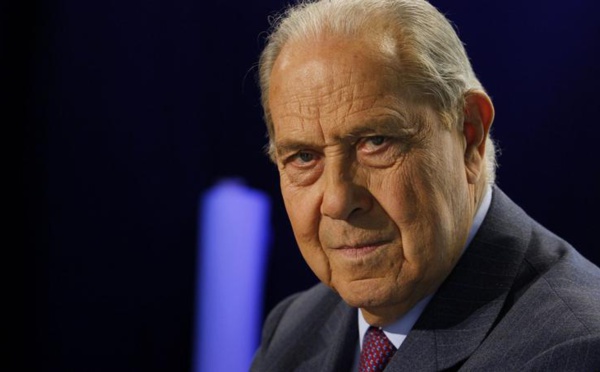 L'ancien ministre de l'Intérieur, Charles Pasqua est décédé