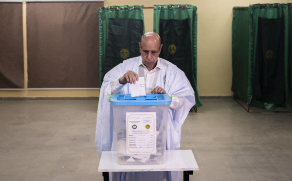 Présidentielle en Mauritanie: Mohamed Ould Ghazouani réélu, selon les résultats provisoires officiels