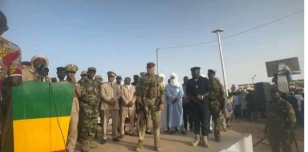 Kidal célèbre les victoires des Forces Armées Maliennes sous la direction du Colonel Assim Goïta