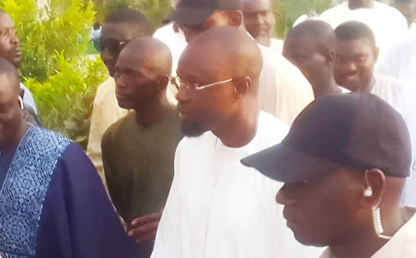 Le Premier ministre Ousmane Sonko à Touba pour présenter les condoléances du gouvernement à la famille de Serigne Saliou Mbacké