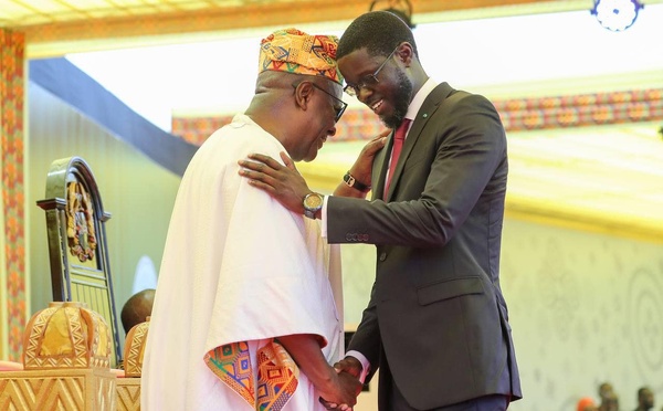 Son Excellence Bassirou Diomaye Faye a assisté ce mardi à l' investiture du président du Ghana, John Dramani Mahama