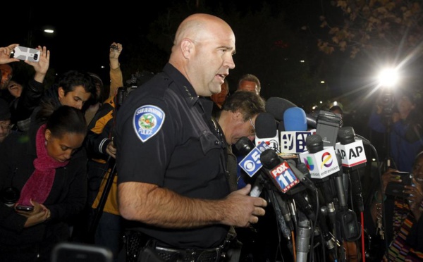 Etats-Unis: fusillade meurtrière à San Bernardino en Californie