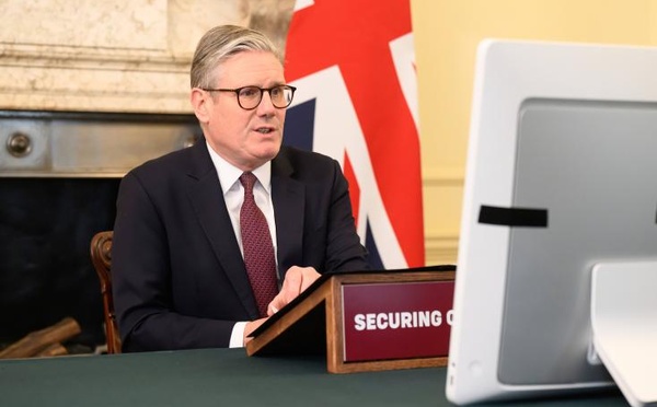 Sommet virtuel sur l'Ukraine à Londres: «tôt ou tard», Poutine devra «venir à la table» des négociations (Starmer)