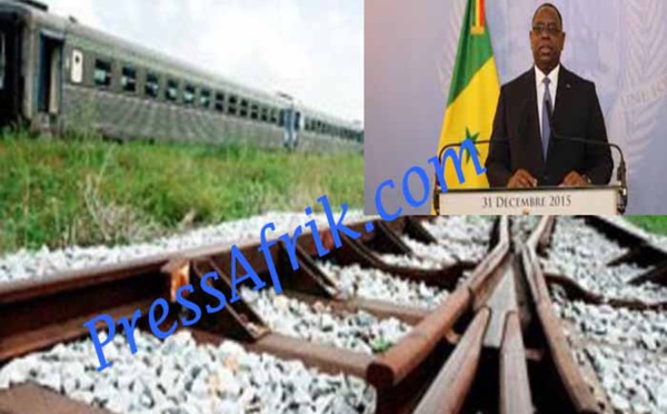​Démarrage des travaux du Train Express Régional (TER) Dakar-Diamniadio-AIBD en 2016