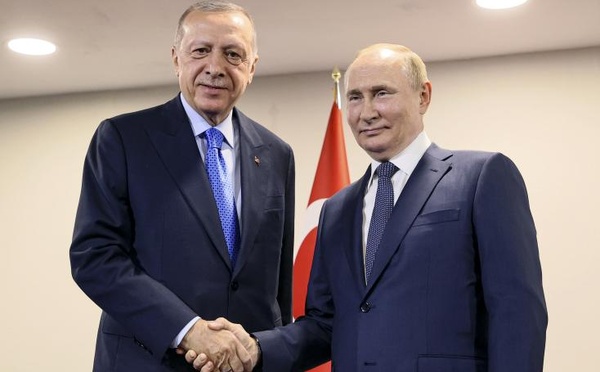 Guerre en Ukraine : Poutine et Erdogan ont échangé sur la perspective d’un accord sur la mer Noire