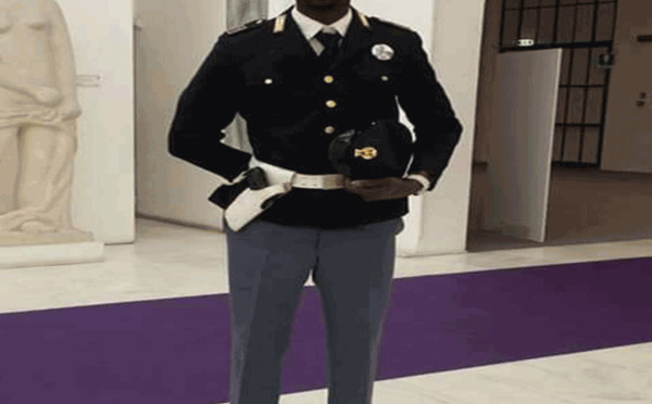 ​El Hadji Guèye, le policier sénégalais en Italie