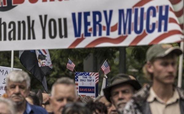 États-Unis: les premiers «réfugiés» afrikaners arrivés sur le sol américain