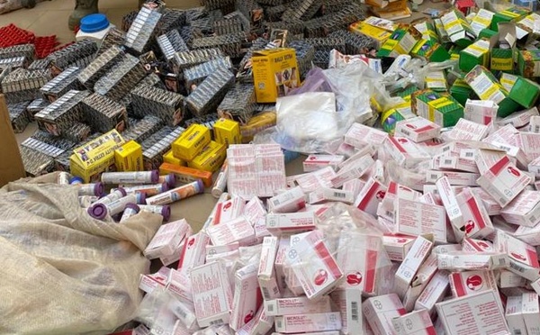Burkina: saisie de médicaments illégaux évalués à 72 millions FCFA