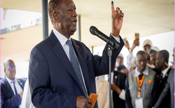 Présidentielle en Côte d’Ivoire: Alassane Ouattara largement vainqueur, selon les résultats provisoires