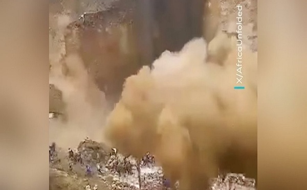 RDC: plusieurs dizaines de morts dans l'effondrement d'un pont de fortune sur le site minier de Kalando