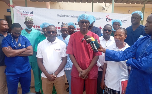 Kolda : 50 enfants bénéficient d’un camp de chirurgie pédiatrique au centre hospitalier régional