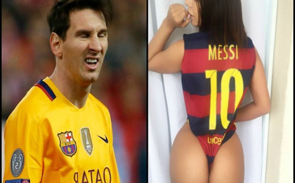 Messi a bloqué Miss Bumbum !
