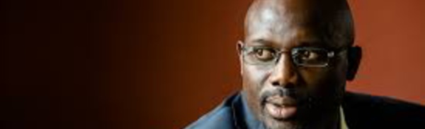 ​Présidentielle de 2017 au Liberia: l'ex-footballeur George Weah sûr de ses chances