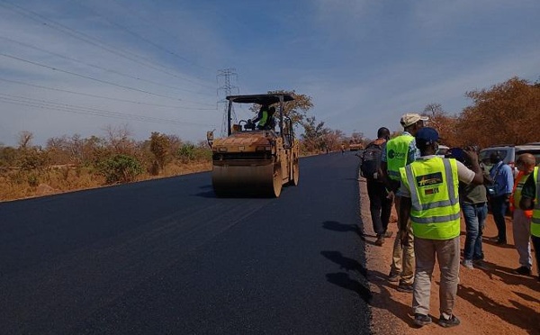 Tambacounda : les travaux du tronçon Kidira-Bakel exécutés à 89%