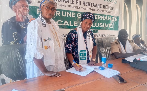Saré Bidji : une charte d'engagement signée pour renforcer la participation des femmes et des filles dans la prise de décisions