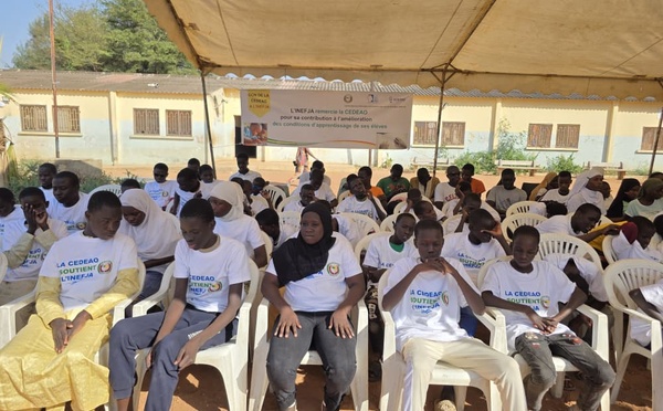 Thiès : La CEDEAO soutient l'éducation des jeunes malvoyants