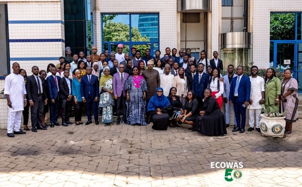 Intégration régionale : Record de candidatures pour le programme d'immersion des jeunes de la CEDEAO