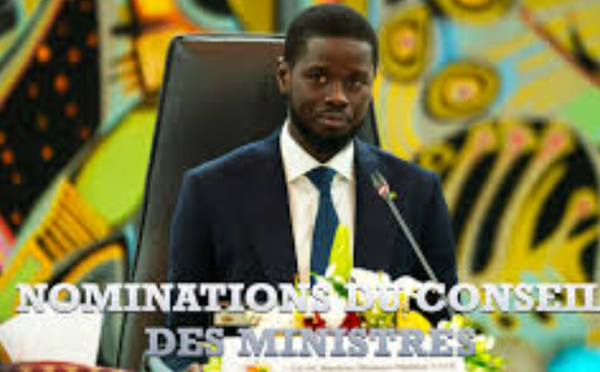 Conseil des ministres : Vague de nominations stratégiques dans les directions nationales