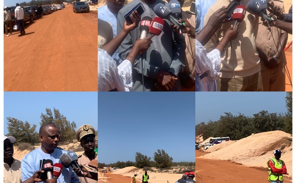 Projet «Ville Verte» : les travaux lancés après la mise en service de la route reliant  Apix au Lac Rose 