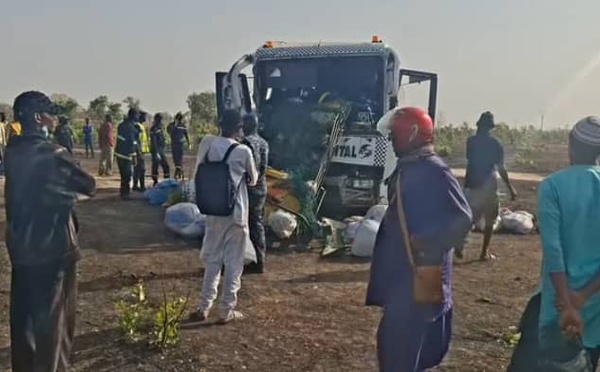 Tambacounda : au moins 4 morts et plus de 40 blessés dans une violente collision entre un bus et un minicar