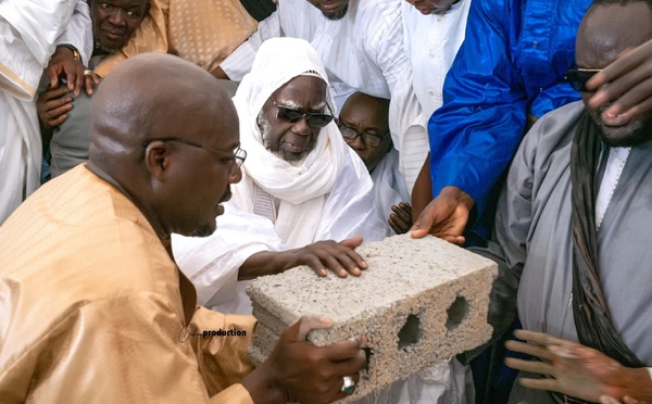 Touba : Serigne Mountakha Mbacké lance les travaux de rénovation de la Grande Mosquée