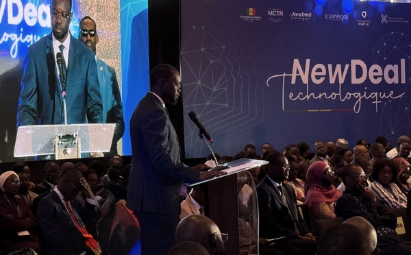 Numerique : Ousmane Sonko dresse un bilan d'étape et mobilise 1 100 milliards FCFA pour 2034