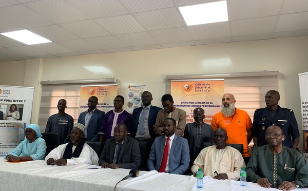La Caisse de Sécurité et Sociale lance le "30ème mois de la journée africaine de la prévention des risques professionnels"