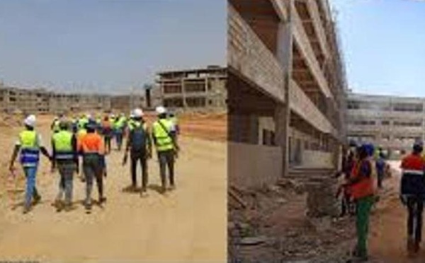 ​Matam : les travaux de l’Université Souleymane Niang avancent à un rythme satisfaisant
