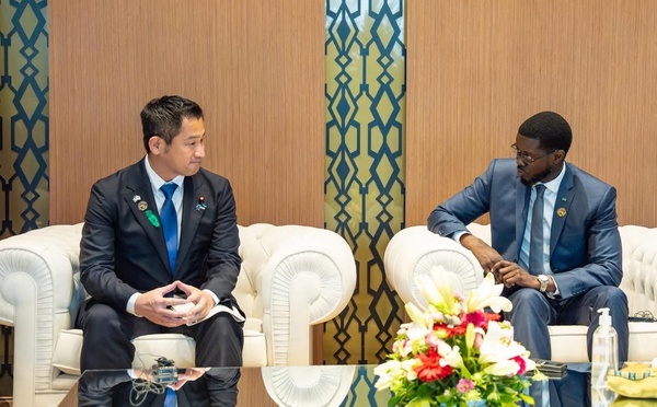 Forum de Dakar : Le Japon réitère son engagement pour la sécurité en Afrique lors d'une audience présidentielle