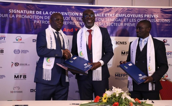 Emploi : L'État et le privé lancent la convention « And Yombal Xëy » pour l'insertion des jeunes